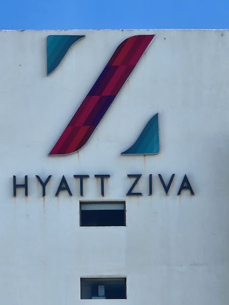 Hyatt Ziva Resort Sign